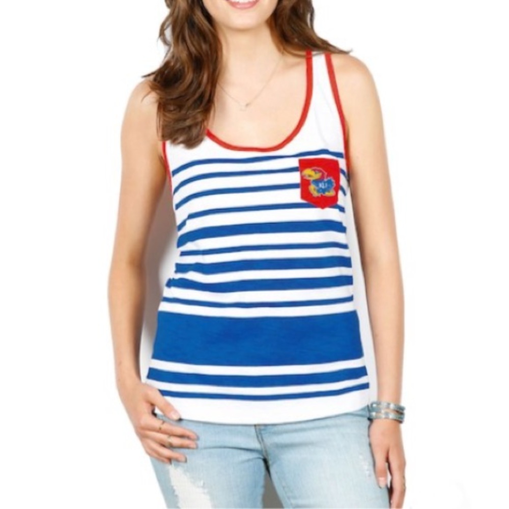 University of Kansas tank top size medium NWT